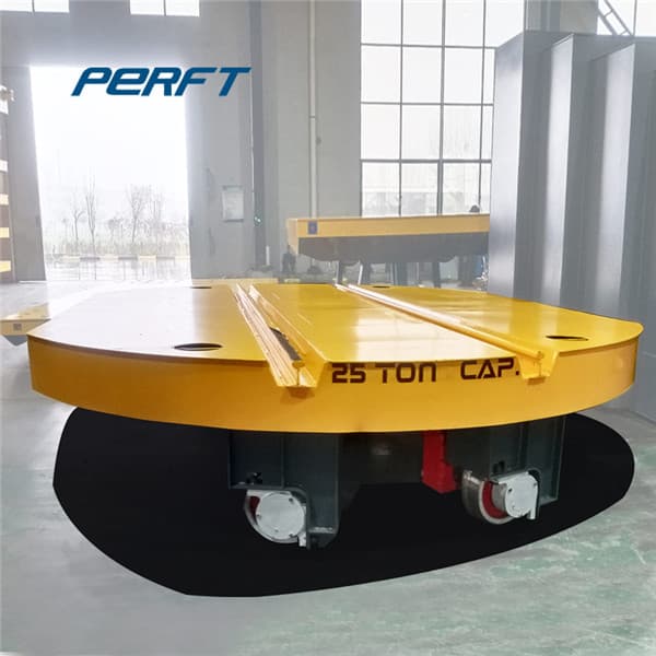 Turntable Transfer Cart For Mechanical Equipment Workshop 200 Tons